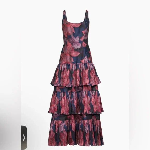 Hutch Luna Floral Tiered Maxi Dress - Picture 4 of 11